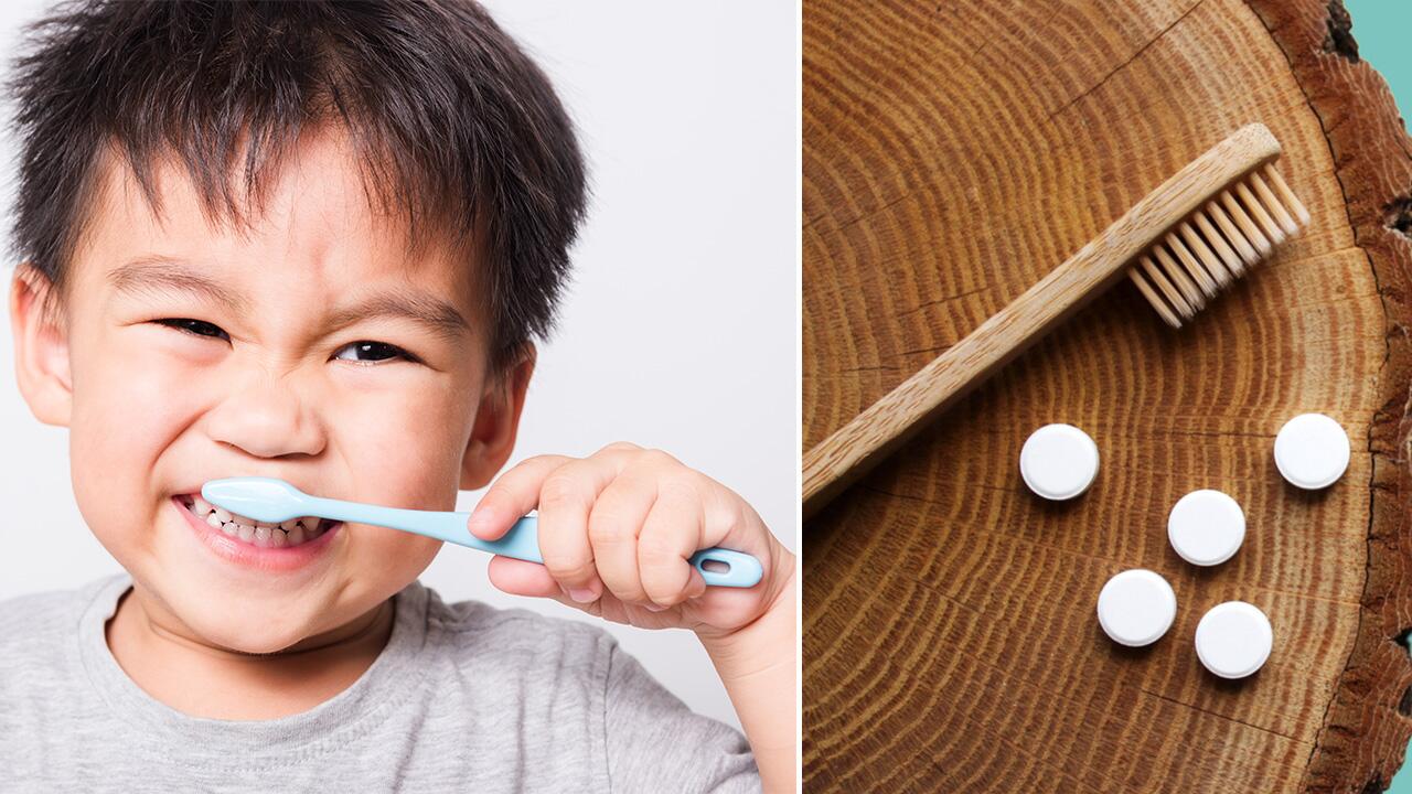Zähne putzen bei Kindern: Wie viel Nachhaltigkeit ist sinnvoll? Zähne putzen bei Kindern: Wie viel Nachhaltigkeit ist sinnvoll?